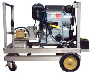 hidrolimpiadora diesel uso industrial